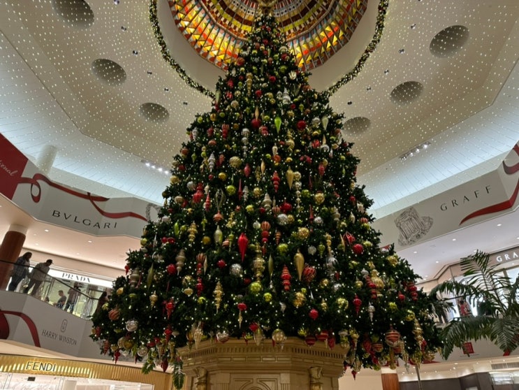 미국 쇼핑몰 사우스 코스트 플라자 (South Coast Plaza) 크리스마스 선물 쇼핑하기