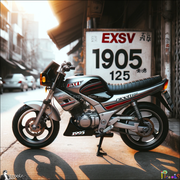  1990년대의 아이콘: 1995년식 엑시브 125