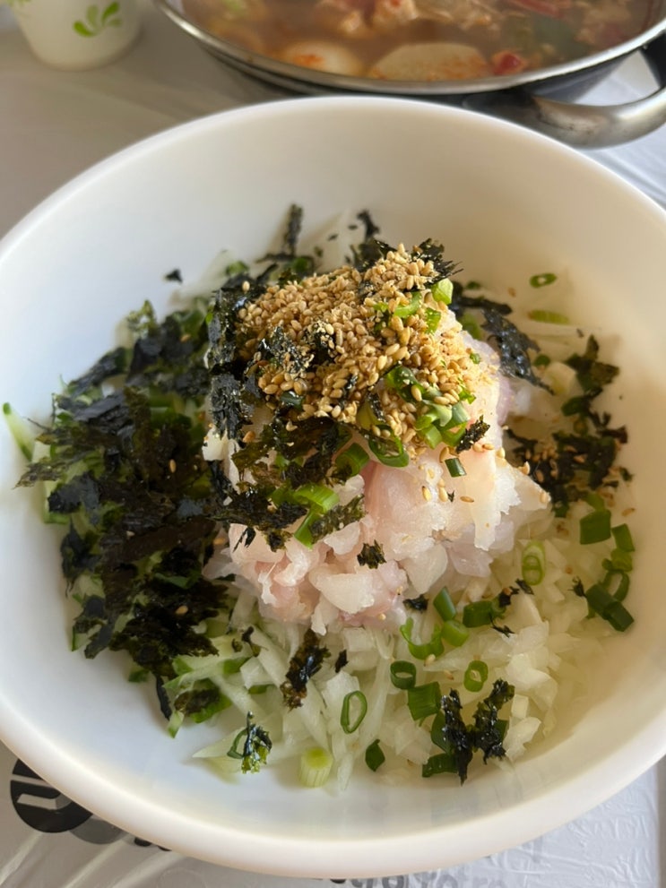  [포항 맛집] 포항전통물회 물회 맛집에서 물회 매운탕 먹은 후기