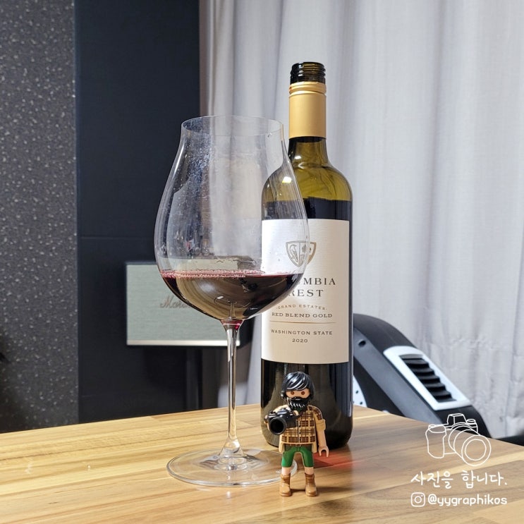  [레드와인/미국와인] 콜롬비아 크레스트 그랜드 에스테이트 골드 2020 14.5%