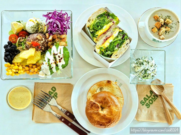  포항샐러드맛집,효자동샌드위치, 다이어트 샐러드 샌드위치 스프 전문점, 샐럽스프 포항효자점