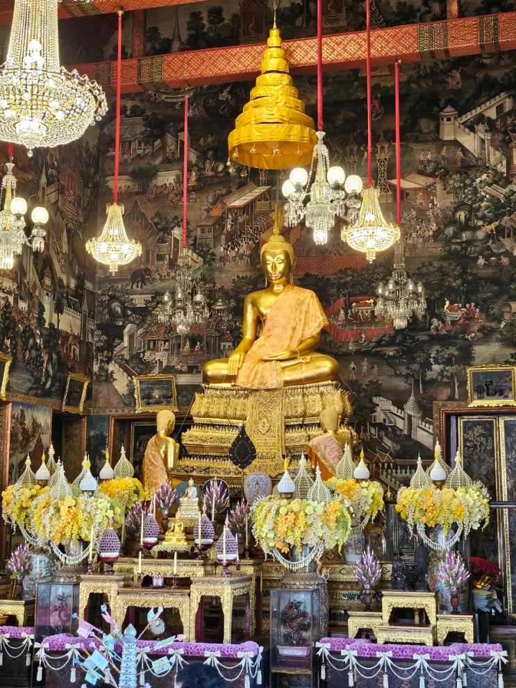 태국 방콕 여행 3박4/5일 시티투어 왓포 왓아룬 왕궁 아시아티크 아이콘시암 담넌 싸두억 시장 유람선 야경 선상식사