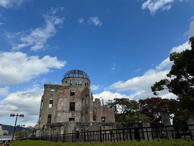 [그린샤 타고 일본전국일주!] #36 히로시마 원폭돔을 보고 히로시마 오코노미야키 먹기