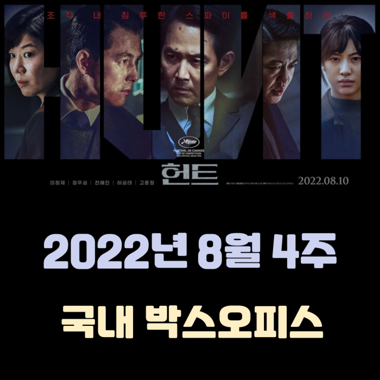  [2022년 8월 4주] 3주째 1위를 지킨 긴박한 스파이 색출 작전