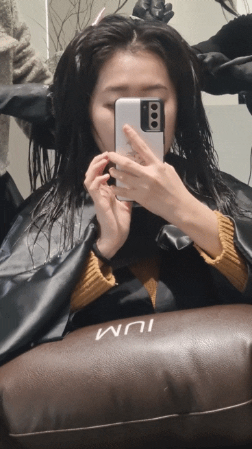  송파 미용실 무이 잠실점 연우 디자이너 선생님께 크리스탈 매직을 받았어요 (ft. 삼전동 미용실)