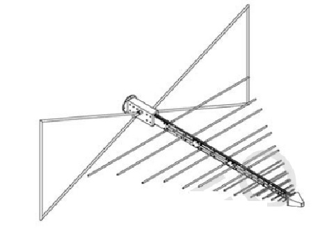  30MHz -6GHz, 초광대역 Log Periodic Antenna 안테나_EMC/RF 측정용, 시험소