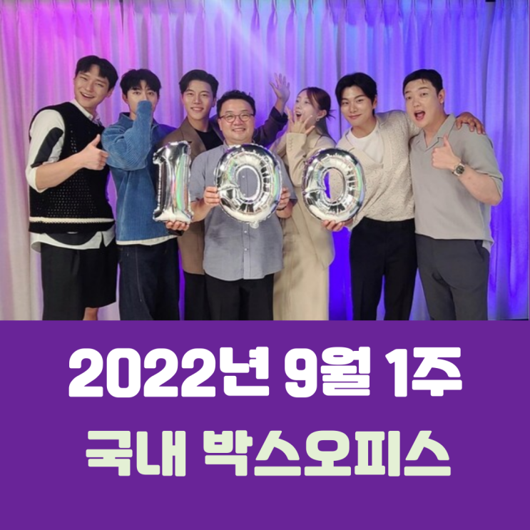  [2022년 9월 1주] 입소문 타고 1위에 안착한 로또 1등