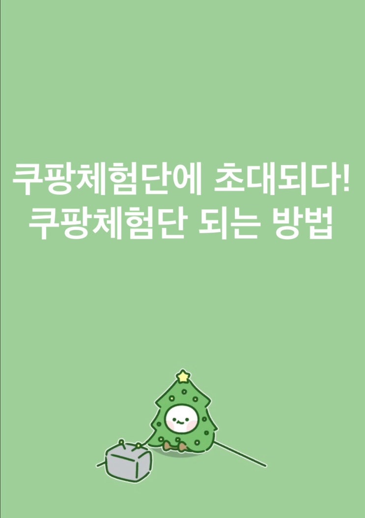  한달만에 쿠팡체험단에 초대되었어요! 쿠팡체험단 되는 방법 알려드릴께요 :)