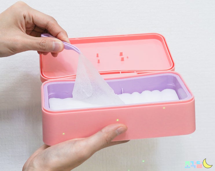  라라츄 이지찹밴드마스크팩으로 짱짱하게 케어해요