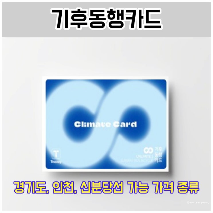  기후동행카드 신청 발급 방법 경기도 인천 신분당선 김포 아이폰 가능 여부 알아보기