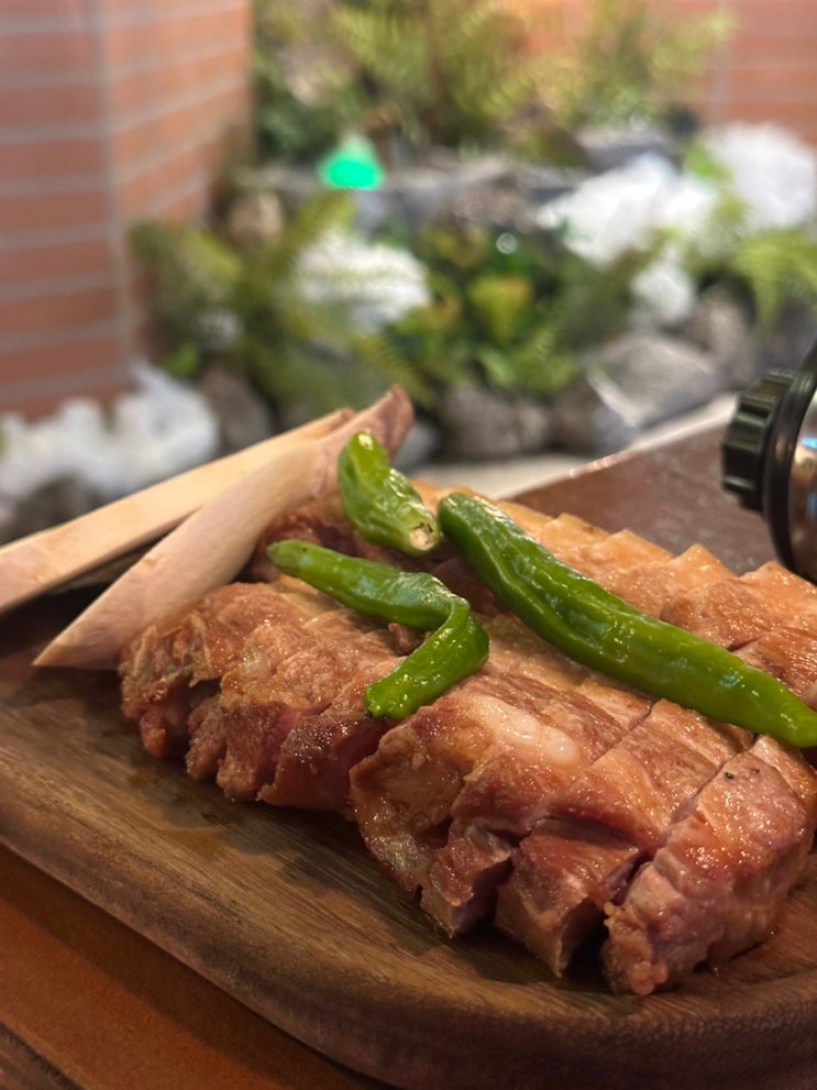  직접 구워주는 분위기 좋은 고기 맛집 의정부 방이옥