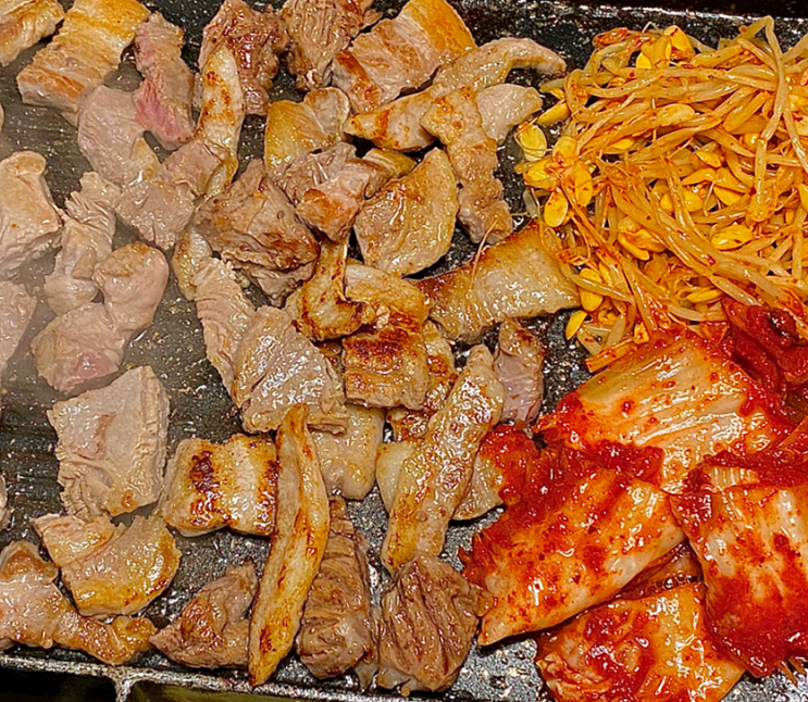  포항영일대고깃집? 송년회 가성비 맛집, 청춘연가 포항송도점