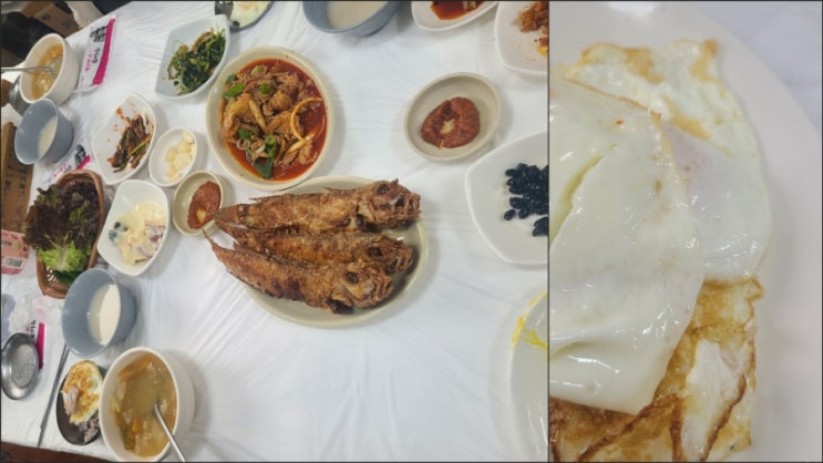  제주 아침식사 맛집 봉개동 천해향식당 가성비 정식 내돈내산