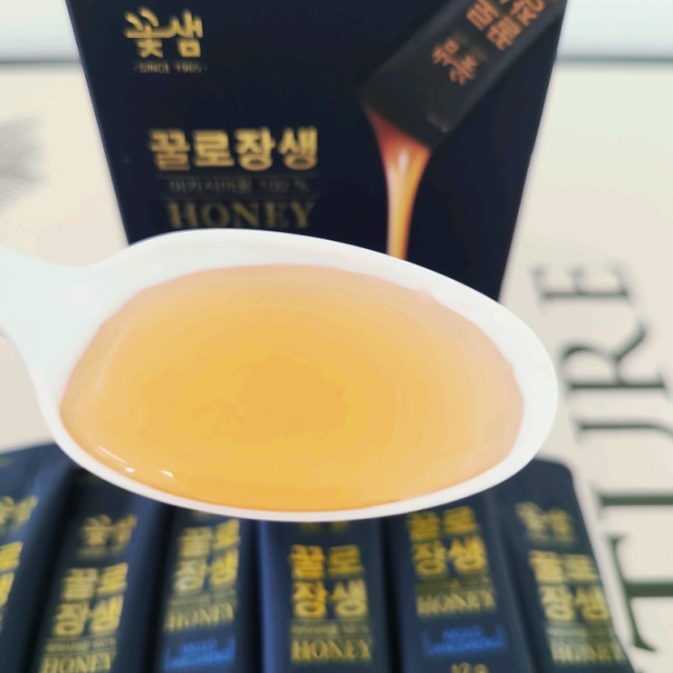  꽃샘 꿀로장생 : 국산 100% 아카시아꿀 허니스틱 프로폴리스 효능