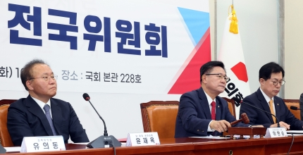 국힘 전국위, <b>한동훈 비대위원장 임명안</b> 찬성 96.5% 가결