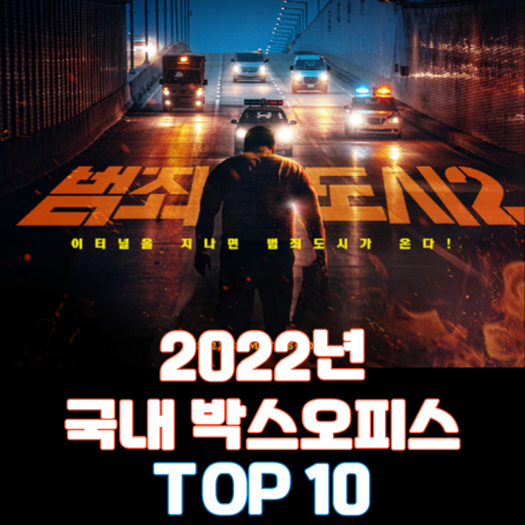  2022년 국내 박스오피스 TOP 10