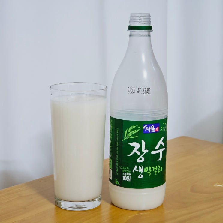  장수막걸리 편의점 가격 도수 칼로리 성분 유통기한 정보