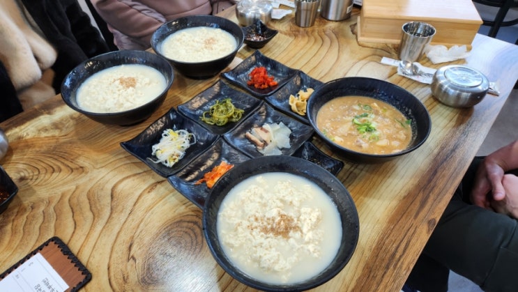  속초 청초호 맛집 아침식사 가능한 순두부 강릉초당골짬뽕순두부 속초점