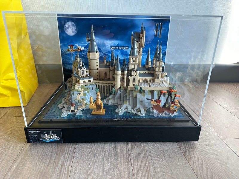 [LEGO] 레고 76419 해리포터 호그와트 캐슬과 정원 조립 리뷰 (feat. 마징가아크릴케이스)