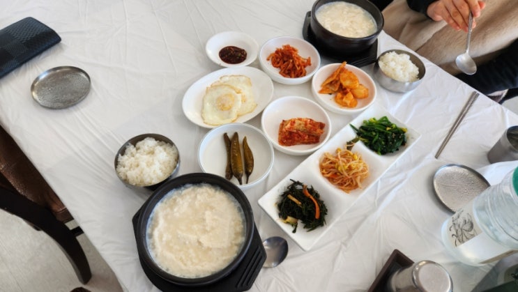  설악 썬밸리cc 맛집 부미식당 골프라운딩 전 순두부로 속 편안하게 식사하기 좋은 곳.