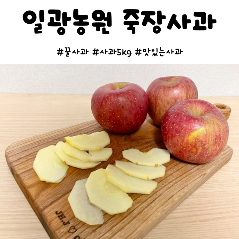 죽장사과 예쁘고 당도 높은 일광농원 경북 사과 5kg