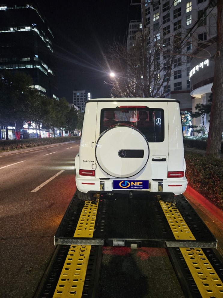  벤츠G바겐 부산 금정구 구서동에 벤츠금정전시장에서~부산진구 개금동 캐리어탁송 단독캐리어탁송 신차탁송 수입차탁송 슈퍼카탁송.[제이원캐리어]