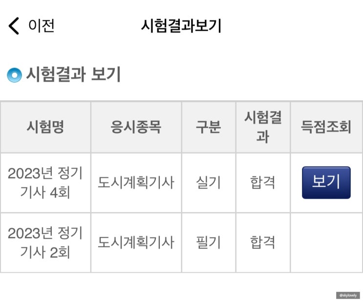  2023-4회차 도시계획기사 합격후기 총정리