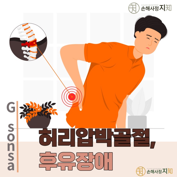  [보상해유] 6. 허리 압박골절 그리고 후유 장애