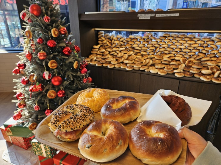  부산 빵지순례 베이글 맛집 올선데이 광안점 웨이팅