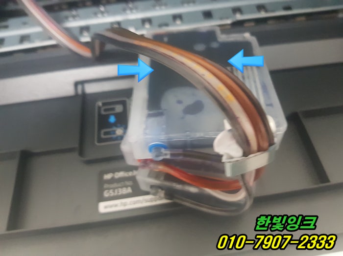 인천 계양구 서운동 HP7740 무한 프린터 수리 장기간 미사용으로 잉크호수 막힘 증상 호수교체 설치 인천 계양구 서운동 HP7740 무한 프린터 수리 장기간 미사용으로 잉크호수 막힘 증상 호수교체 설치