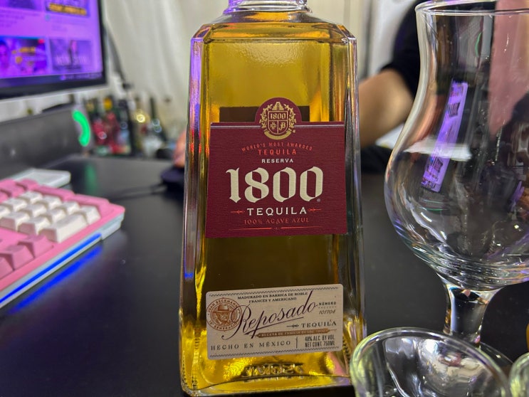  1800 레포사도 데킬라(데낄라) 1800 Reposado Tequila 후기