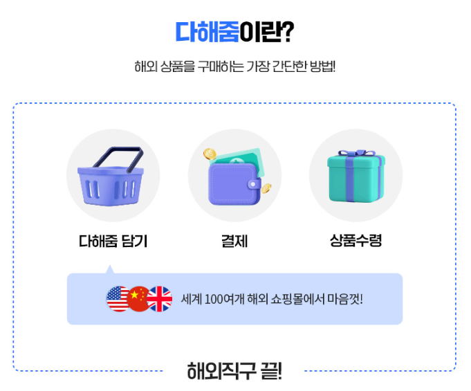  몰테일 다해줌으로 누리는 신개념 해외직구! 최신 정보와 다양한 혜택!