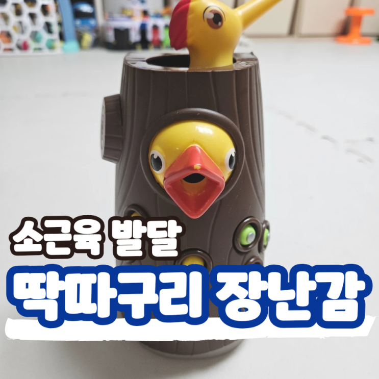  자석으로 벌레를 잡는 딱따구리 장난감, 2세부터 5세까지 소근육 발달 집중력 향상