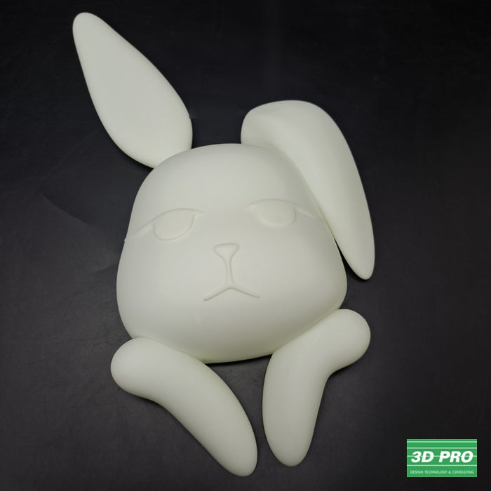 토끼 얼굴 모형 출력물 3D프린팅 제작