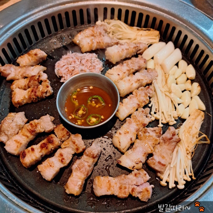  김해 고기집 '맛찬들 왕소금구이 장유점' 삼겹살 맛집