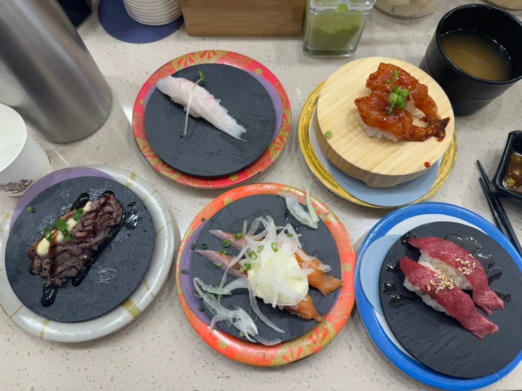  서울 강남역 회전 초밥 맛집 : 스시이안앤 (내돈내산)