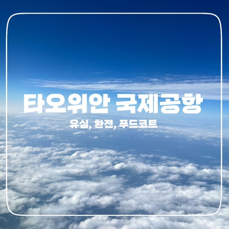  [공항] 타오위안 국제공항 (대만 공항) 이모저모