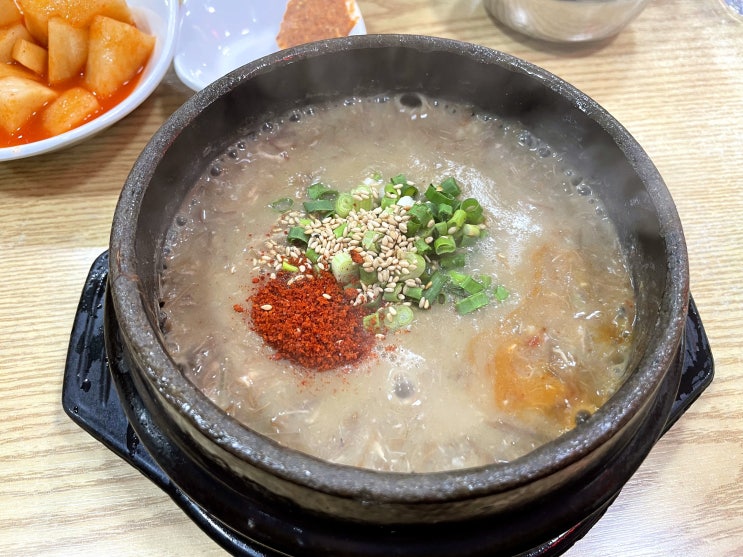  제주 우진해장국 주말아침 웨이팅 후기 (고사리 육개장, 빈대떡)