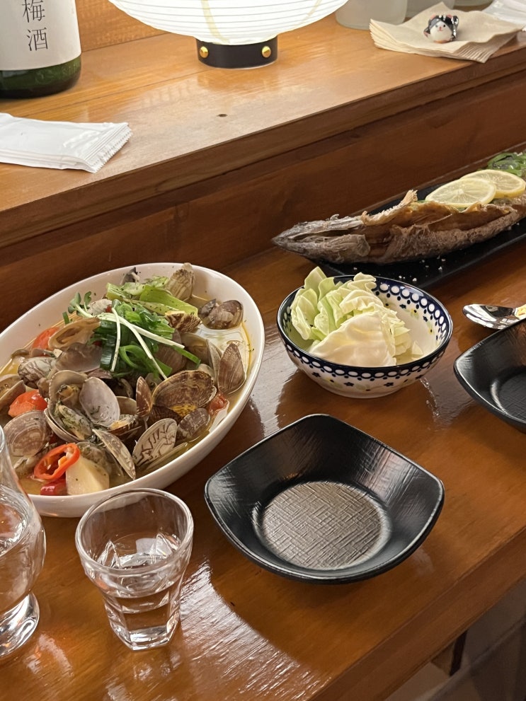  상수 이자카야 홍대 일식당 다양한 잔 사케를 시도해보기 좋았던 서교동 이자카야 고도리