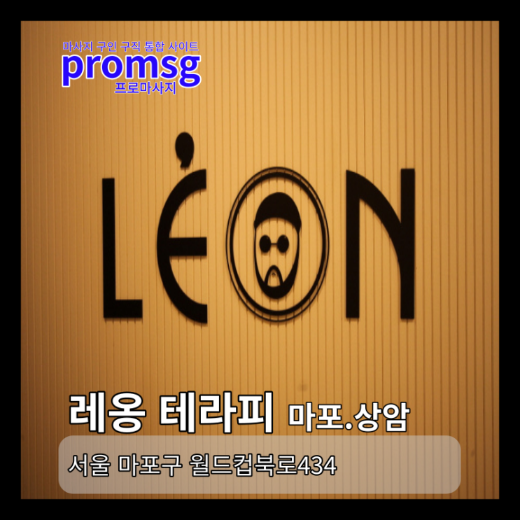  마포/상암- 레옹 테라피 마사지구인 정보