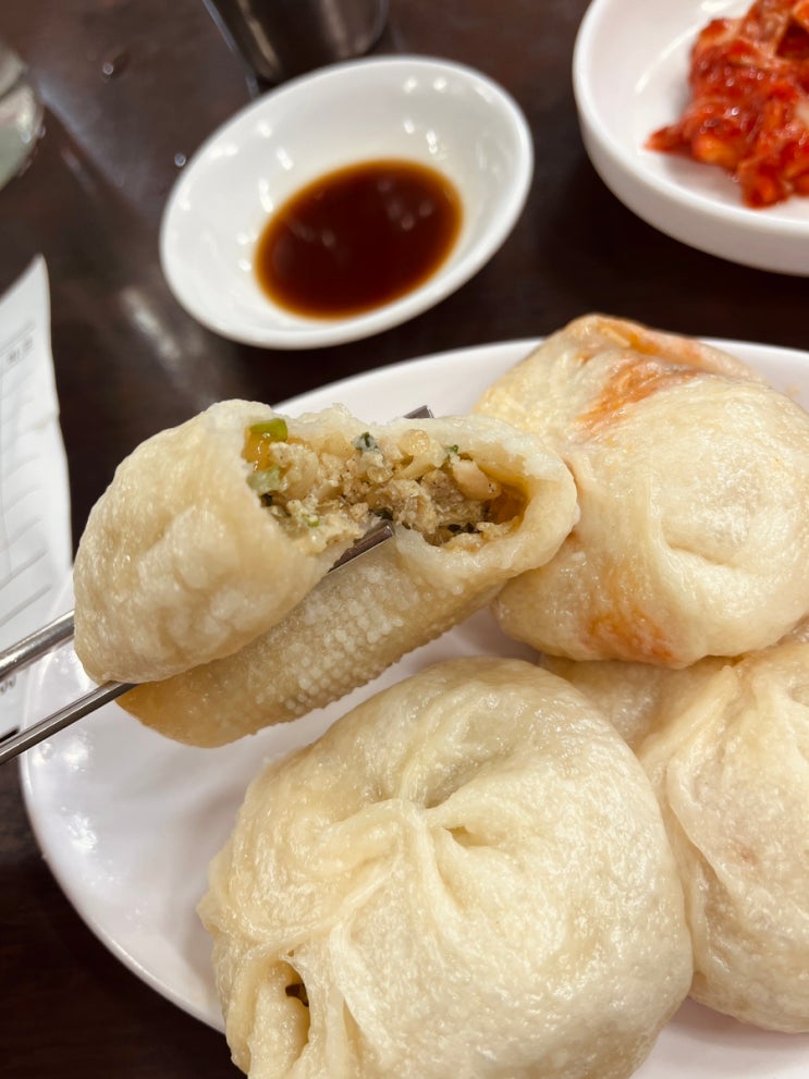  서울 남대문 시장에서 혼밥 하기도 좋은 만두와 손칼국수 맛집, 가메골 손만두 왕만두 (메뉴 사진, 좌석수)