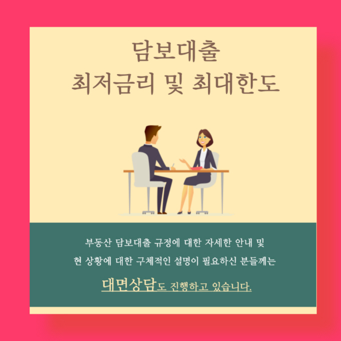  은행 주택담보대출 금리 비교 한도 아파트 축소 스트레스 DSR 정보