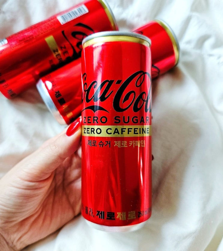 코카-콜라 제로제로 다이어트음료 추천 제로 카페인