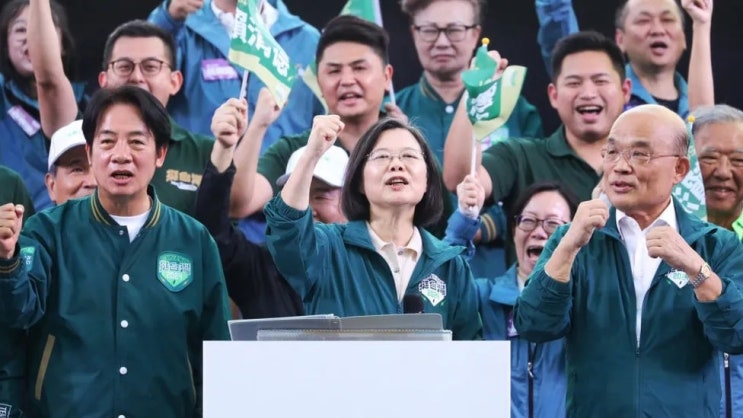 중공(중국 공산당)이 <b>대만 선거</b>에 대한 압박을 강화