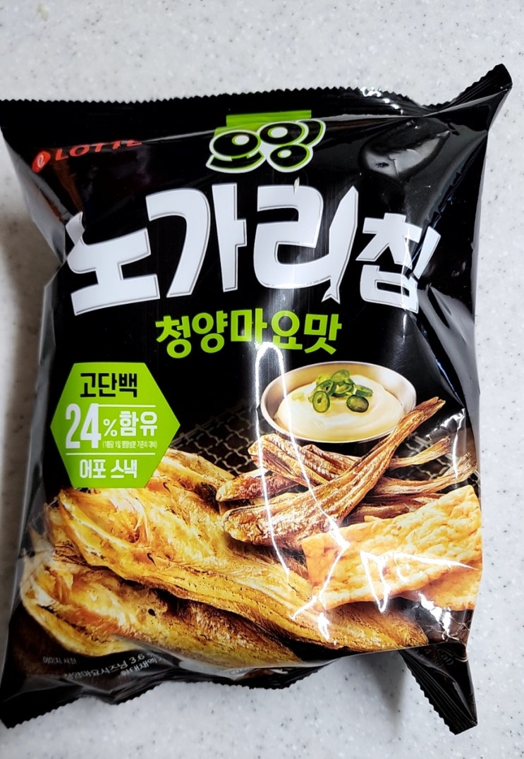 오잉 노가리칩 청양마요맛 먹태깡 먹태이토 비교 후기