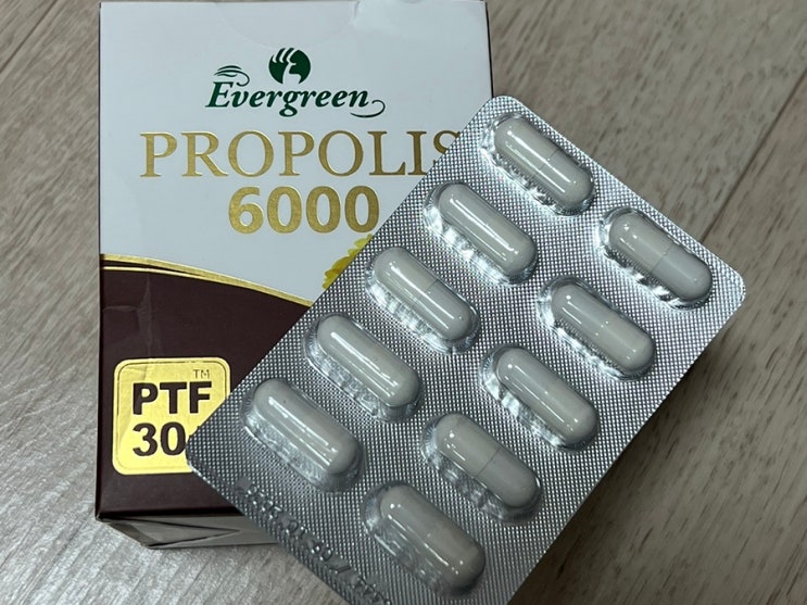  뉴질랜드 프로폴리스 아연 플라보노이드가 포함된 에버그린 영양제