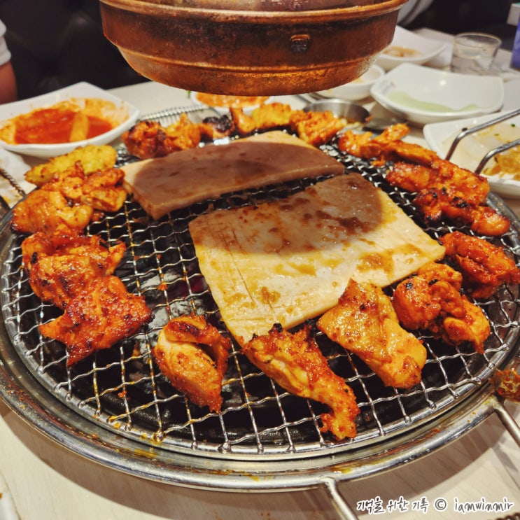 숯불닭갈비, 돼지껍데기 맛있는 신설동 명륜진사갈비