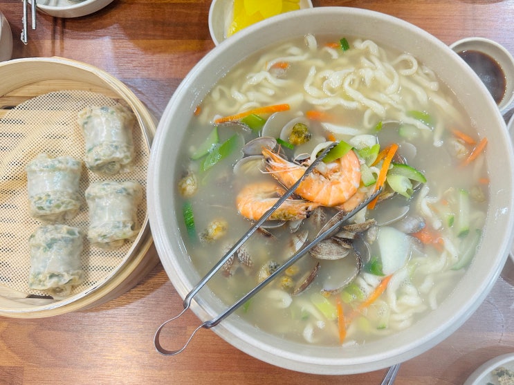  상록수역 맛집 안산 산촌칼국수 본점:경기/안산시