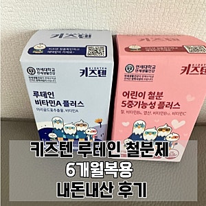 초등학생 아이 눈 영양제 추천 키즈텐 루테인 비타민A 플러스 어린이 철분 5중기능성 플러스 ....