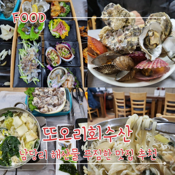 홍성 남당항 남당리 맛집 샤브샤브 키조개 쭈꾸미가 일품이었던 -"또오리회수산"